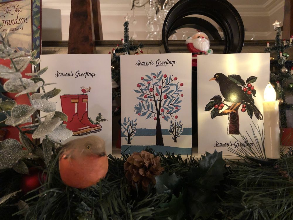 Forest Flora Christmas Cards